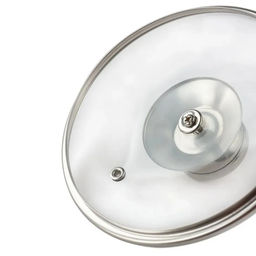 Крышка с круглой ручкой стеклянная с мет.обод. 18см 5718 - Ат-холдинг фото 3