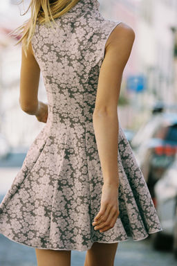 SHORT JACQUARD DRESS - Zara фото 3