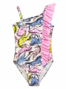 PELICAN, купальник для девочек, Молочный