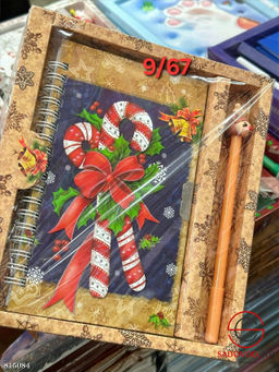 Блокнот подарочный с замком и ручкой "НОВЫЙ ГОД"