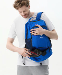 Рюкзак с двойным дном JOGEL CAMP Double Bottom 2.0, синий  фото 12