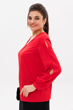 Блуза ANELLI 1377 алая роза