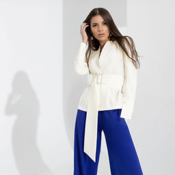 Жакет С высоты подиума (нью, с поясом) - Charutti фото 4