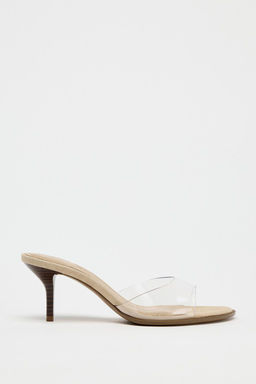 VINYL HEELED SANDALS - Zara фото 2