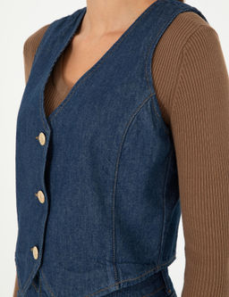 _ndigo Slim Fit Yelek - Pierre cardin фото 7