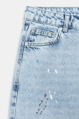 Z1975 LOOSE MID-WAIST PAINT-EFFECT JEANS - Zara фото 18