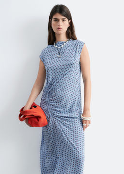 Vestido midi con cuello barco - H&m фото 5
