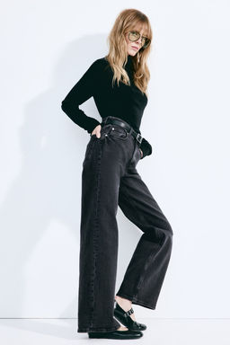 Wide High Jeans - H&m фото 9