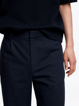 Pantalones de mezcla de lino - H&m фото 3