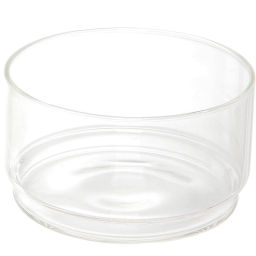 Банка для продуктов стеклянная "Хай-Тек" в наборе 2*400мл с бамбуковой крышкой 11*6см