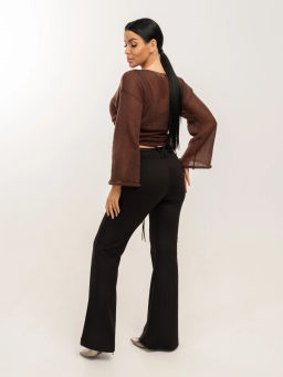 Брюки женские, цвет черный