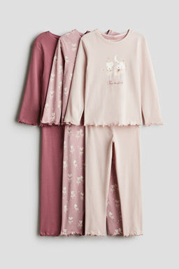 Pack de 3 pijamas de algodon