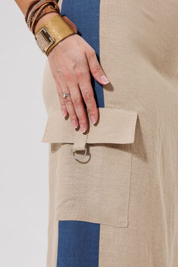 Костюм Galean Style 964 беж с синим