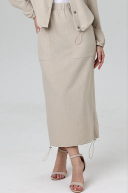 Юбка женская 132/01/Бежевый - Rise фото 2