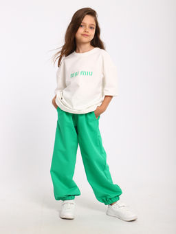 КМ198 Костюм MIU-MIU (зеленый) - Милаша фото 4