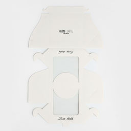 Цена за 5 шт. Коробка под бенто-торт с окном «Для тебя», 14 х 14 х 8 см