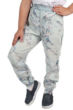 Детские штаны алладины для девочек  удобная резинка на пояске и манжетах №329