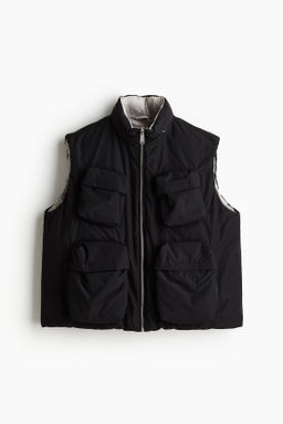 Chaleco puffy reversible de plum?n