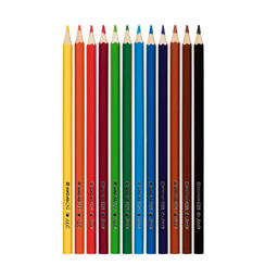 Лео ШколаСад Набор цветных карандашей LSCP-12 заточенный 8 х 12 цв