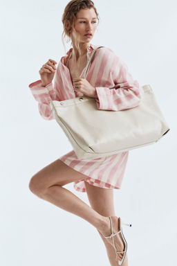 Pantal?n corto en mezcla de lino - H&m фото 4