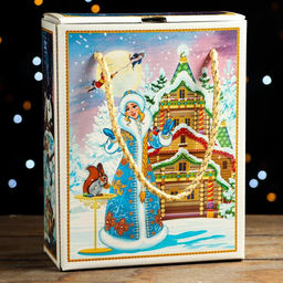 Цена за 5 шт. Подарочная коробка Сказки Пушкина, 16,5 х 7,9 х 20,8 см - Simaland фото 2