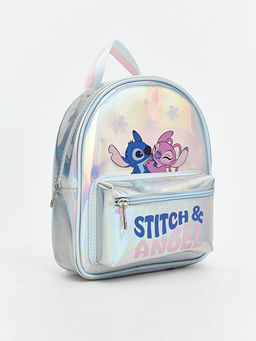 Lilo ve Stitch Bask?l? K?z ?ocuk S?rt ?antas?
