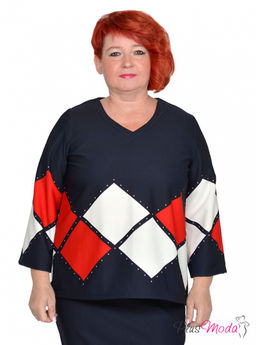 Туника Модель №1720 размеры 44-84 - Plusmoda фото 8