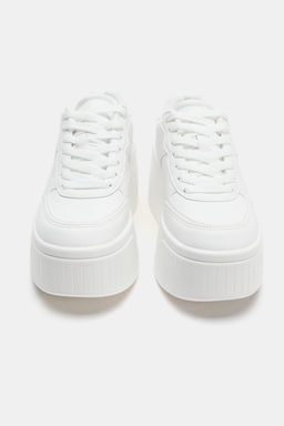 FLATFORM TRAINERS - Zara фото 7