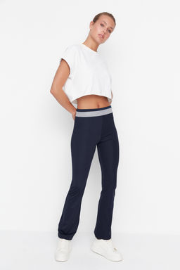 Siyah Scuba/Dalg?c Rahat Kesim Ispanyol Paca Orme Spor Esofman Alt? TWOAW20EA0083 - Trendyolmilla фото 11