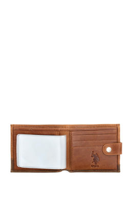 Мужской коричневый кошелек Неожиданная скидка в корзине - U.s. polo assn фото 4