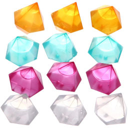 Цена за 6 шт. Формочки для охлаждения коктейля "Бриллиант" в наборе 12шт