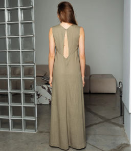 Платье #ОКТ025025, полынь - Dommod фото 3