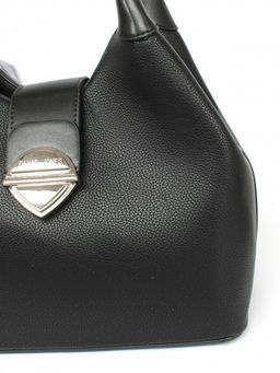 Сумка женская искусственная кожа DJ-7058-2-BLACK, 1отд, плечевой ремень, черный SALE 261454 - Adelia фото 9