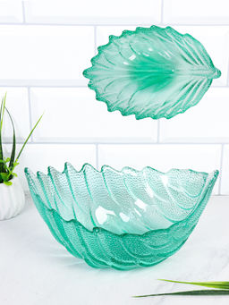 Салатник 20 см Лист / 8037 /уп 24/ цветная коробка - ГалеонТрейд фото 2