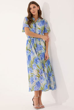 Платье LYUSHe 4062 голубой