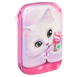 Пенал школьный Феникс+, арт.63015/ 24 КЭНДИ КОТ
