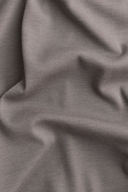 Vestido off-the-shoulder con escote vuelto - H&m фото 6