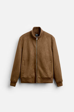FAUX SUEDE JACKET - Zara фото 33