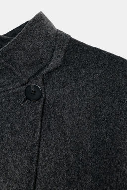 WOOL BLEND BLAZER WITH SCARF ZW COLLECTION - Zara фото 18
