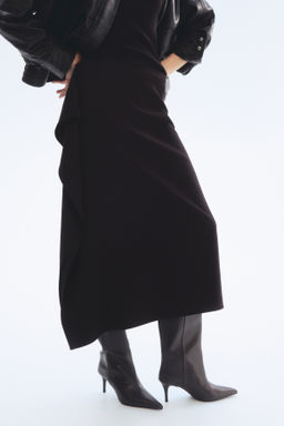 Falda midi con volante - H&m фото 3