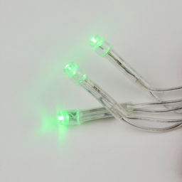 ULD-S0500-050/DTA GREEN IP20 Гирлянда светодиодная с контроллером, 5м. 50 светодиодов. Зеленый свет. Провод прозрачный. ТМ Uniel - Volpe фото 3