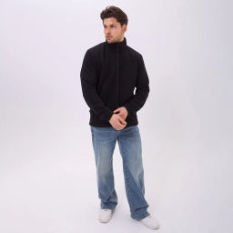 RODOS Толстовка на молнии мужская флис М-321 Синий  фото 34