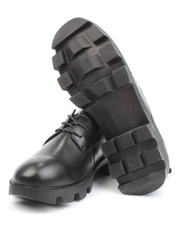 03-DYL101-D1 BLACK Полуботинки женские (натуральная кожа)