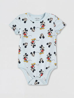 Mickey Mouse Bask?l? Erkek Bebek Z?b?n