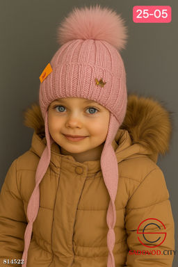 Шапка зимняя для девочки - Bruno фото 3