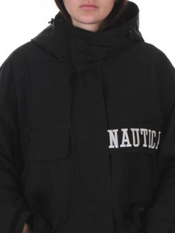 3101 BLACK Куртка демисезонная женская (100 гр. холлофайбер) - Фабричный китай фото 4