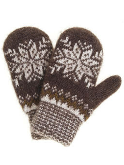 Варежки детские "Снежинка" 3 цвета 0608-49