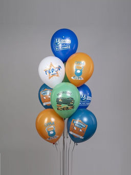 Воздушные шары латексные 12" 23 Февраля. Диванные войска, 25 шт.