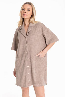 Халат М324230к кофейный - Елена фото 4