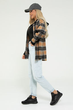 Рубашка Больше чем стиль (коричневая) Б12874М - Lt collection фото 6